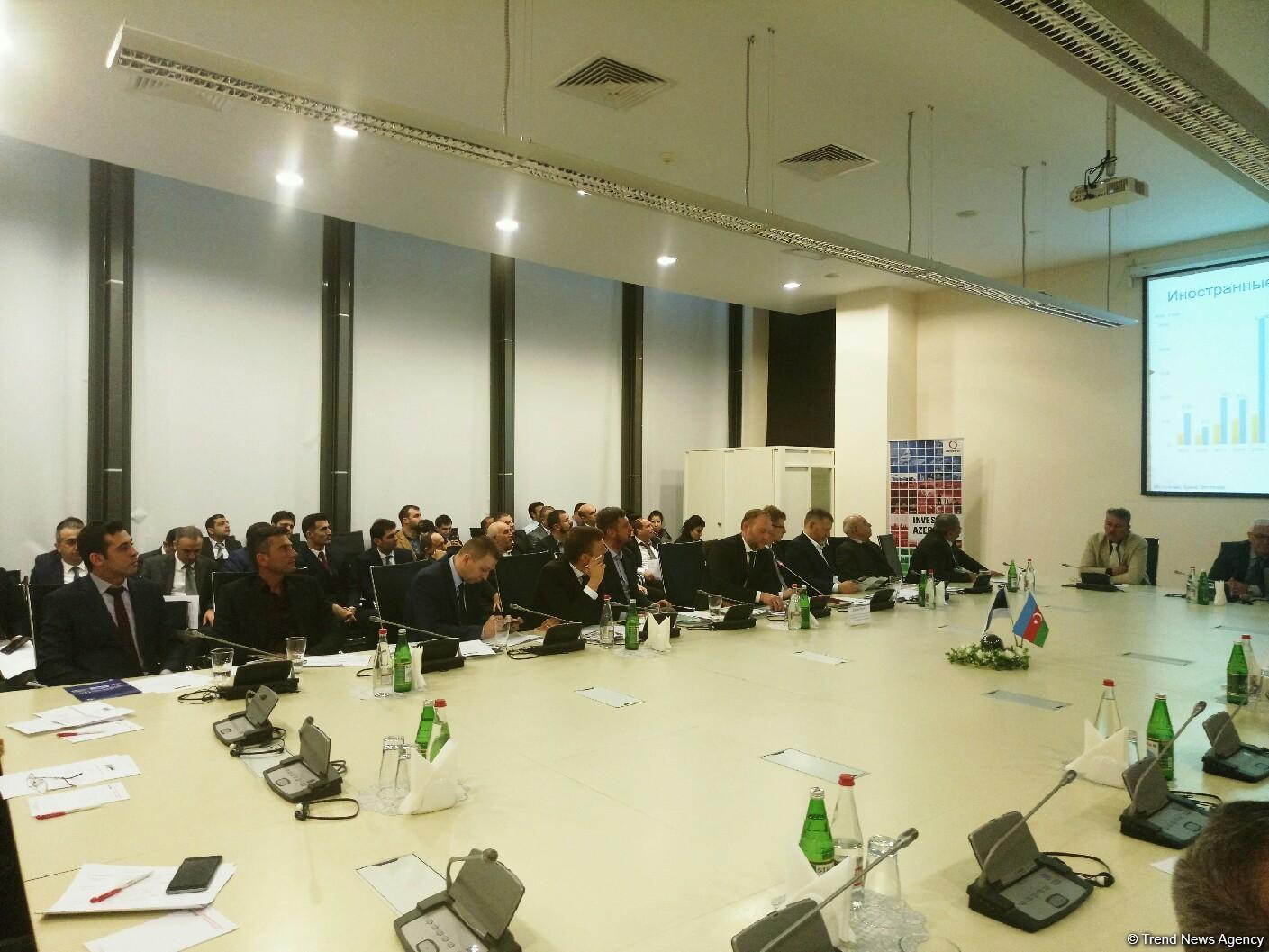Azerbaijan keen for investment co-op with Estonia (PHOTO)