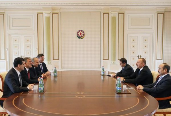 Ilham Aliyev receives former Turkish President Abdullah Gul