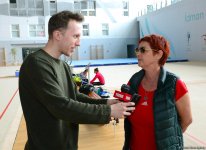 Israeli gymnasts aim to be in top 8 at Baku World Cup: coach (PHOTO)