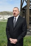 Ilham Aliyev views oil well in Bibiheybat after reconstruction (PHOTO)