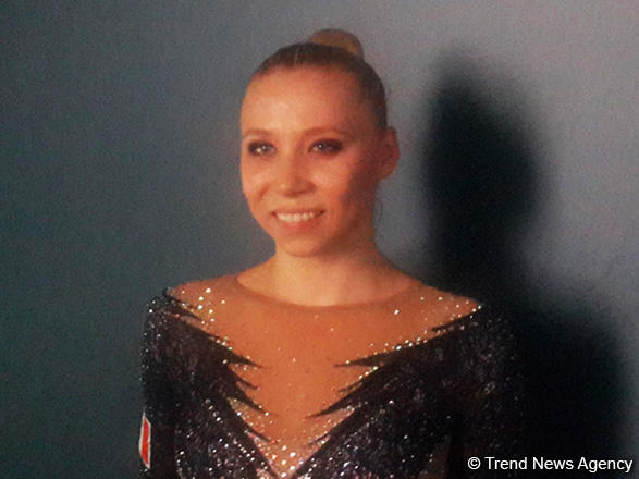 France’s gymnast: Fans in Baku supporting athletes very well