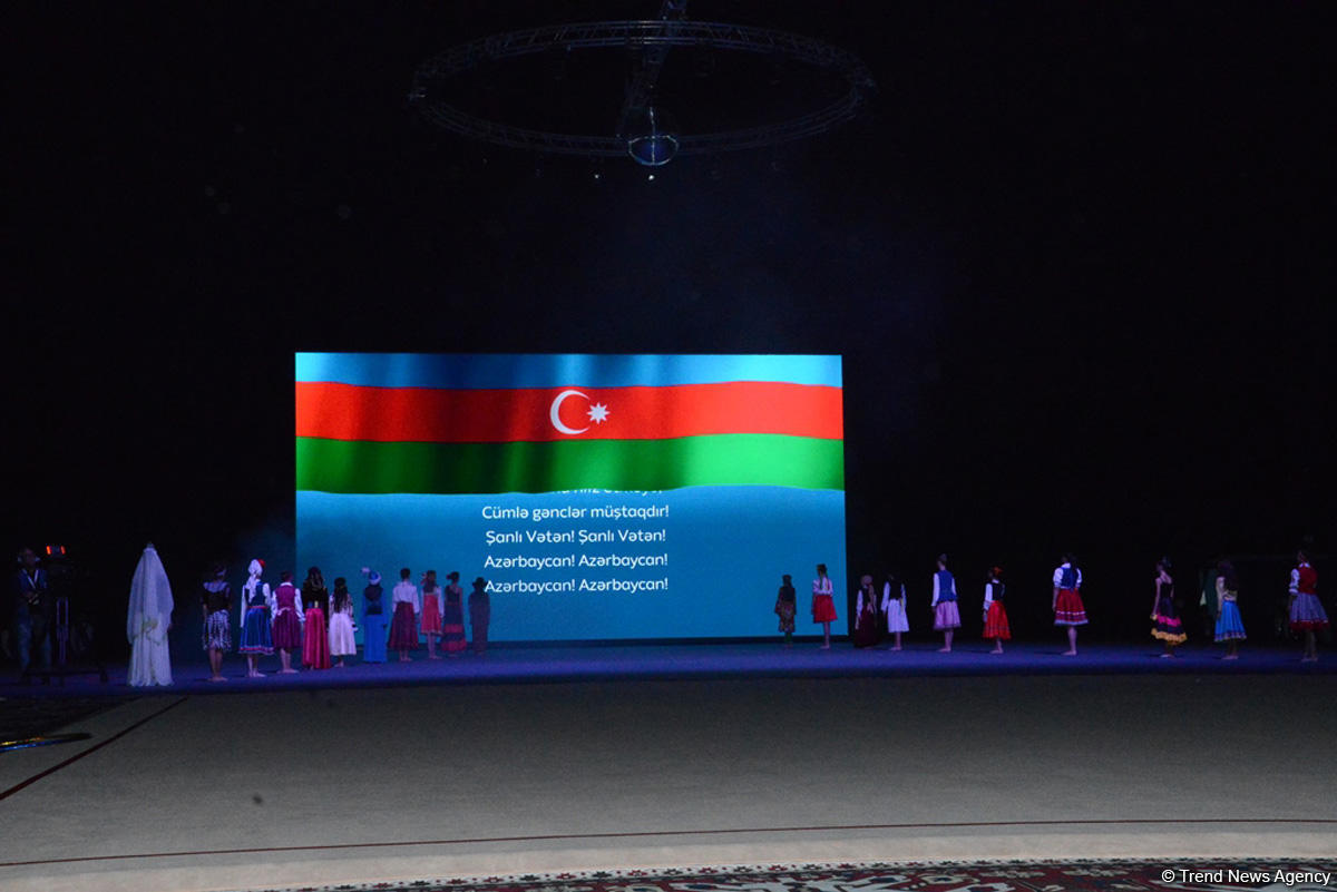 Baku hosts Rhythmic Gymnastics World Cup opening ceremony (PHOTO)