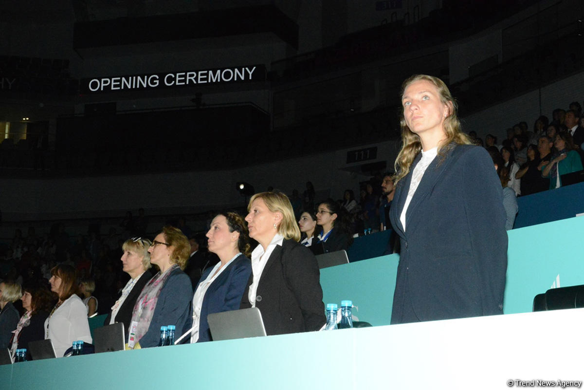 Baku hosts Rhythmic Gymnastics World Cup opening ceremony (PHOTO)