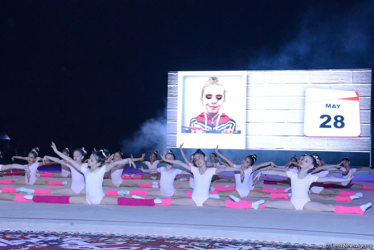 Baku hosts Rhythmic Gymnastics World Cup opening ceremony (PHOTO)