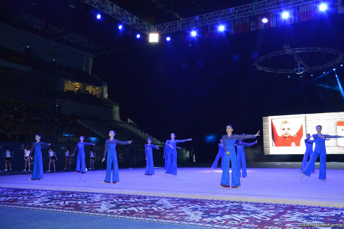Baku hosts Rhythmic Gymnastics World Cup opening ceremony (PHOTO)