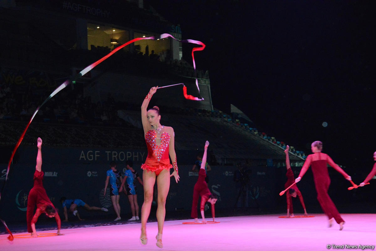 Baku hosts Rhythmic Gymnastics World Cup opening ceremony (PHOTO)