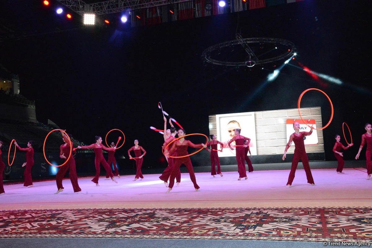 Baku hosts Rhythmic Gymnastics World Cup opening ceremony (PHOTO)