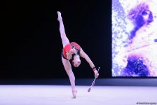 Day 2 of FIG Rhythmic Gymnastics World Cup kicks off in Baku (PHOTO)
