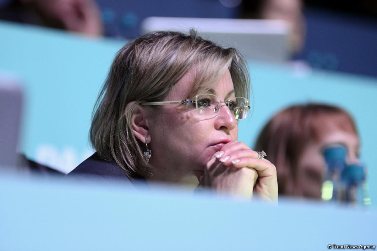 Day 2 of FIG Rhythmic Gymnastics World Cup kicks off in Baku (PHOTO)