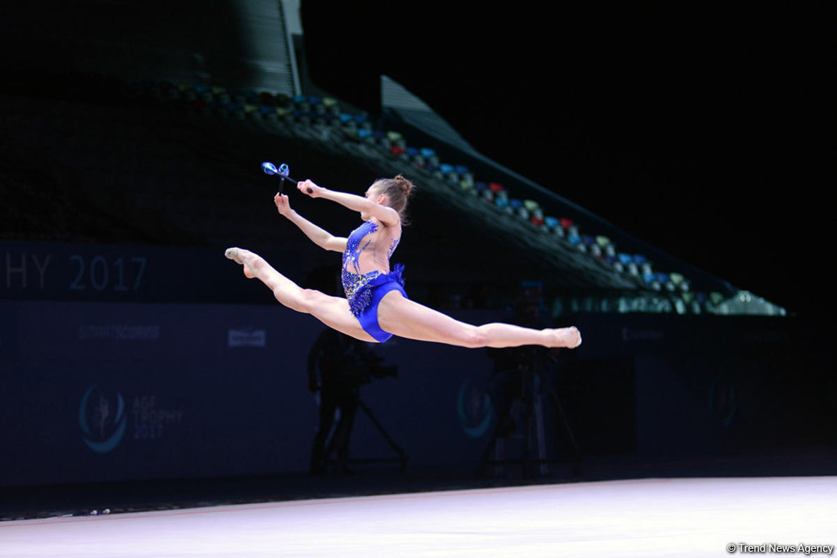 Day 2 of FIG Rhythmic Gymnastics World Cup kicks off in Baku (PHOTO)
