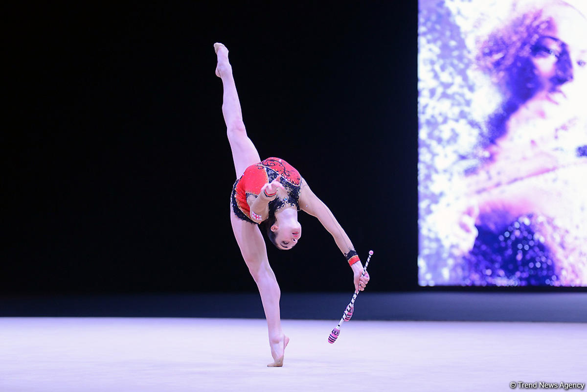 Day 2 of FIG Rhythmic Gymnastics World Cup kicks off in Baku (PHOTO)
