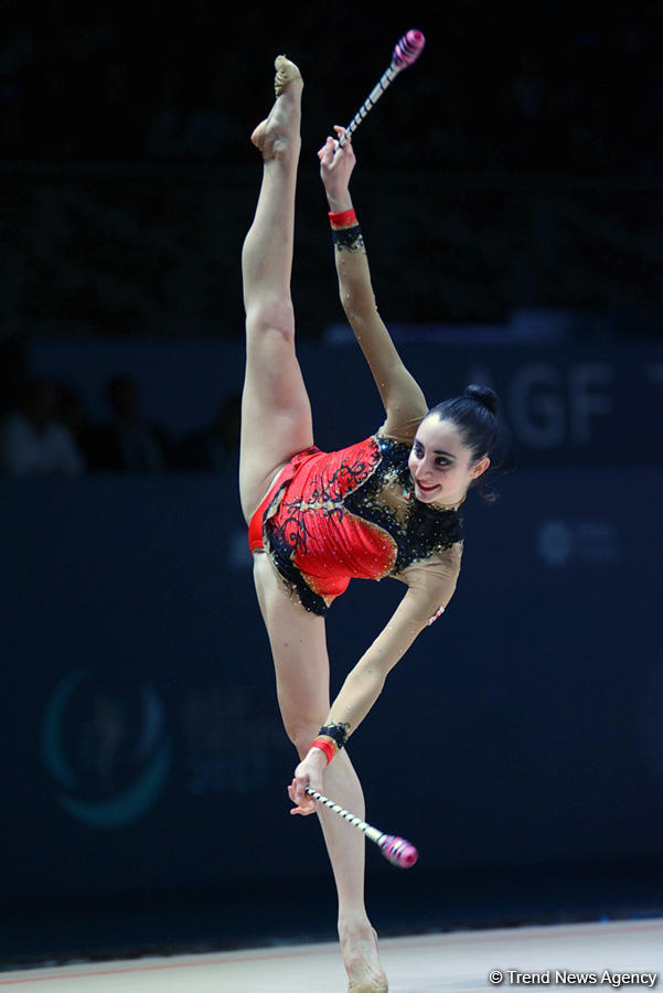 Day 2 of FIG Rhythmic Gymnastics World Cup kicks off in Baku (PHOTO)