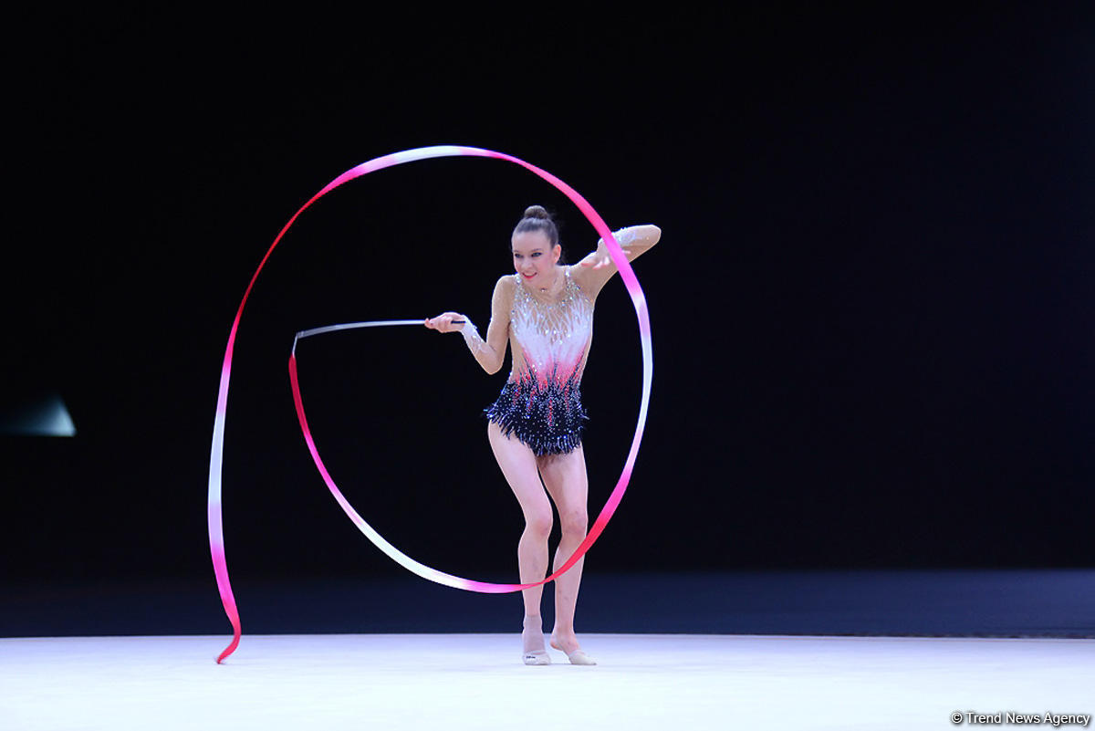 Day 2 of FIG Rhythmic Gymnastics World Cup kicks off in Baku (PHOTO)