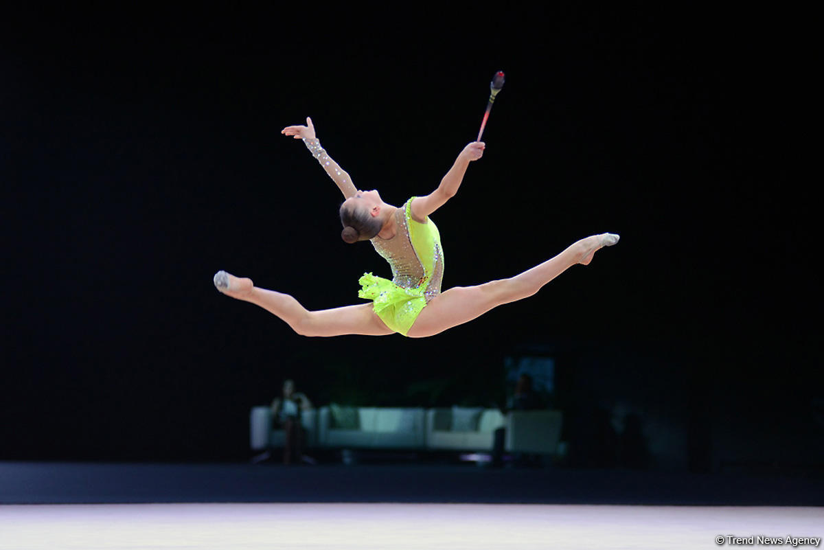 Day 2 of FIG Rhythmic Gymnastics World Cup kicks off in Baku (PHOTO)