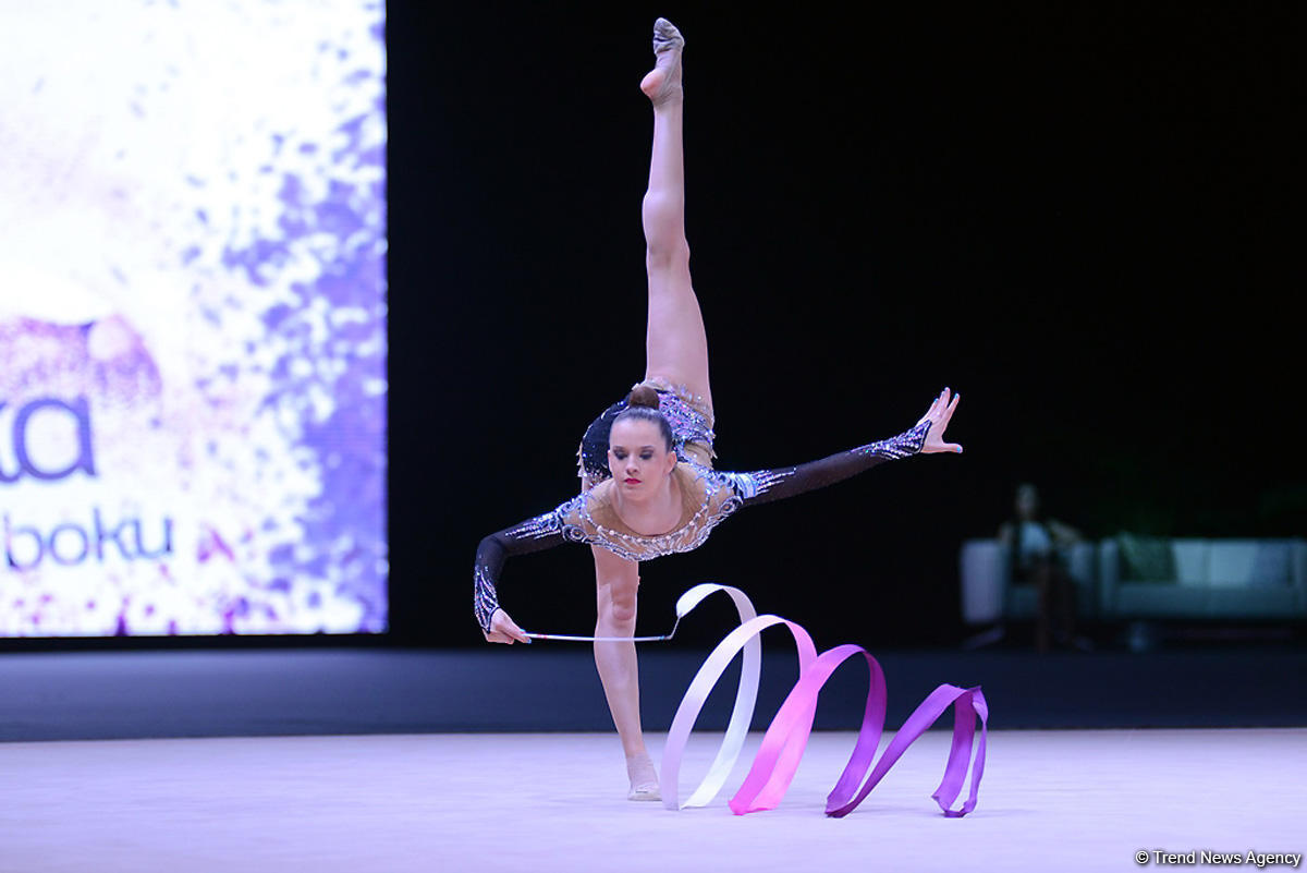 Day 2 of FIG Rhythmic Gymnastics World Cup kicks off in Baku (PHOTO)