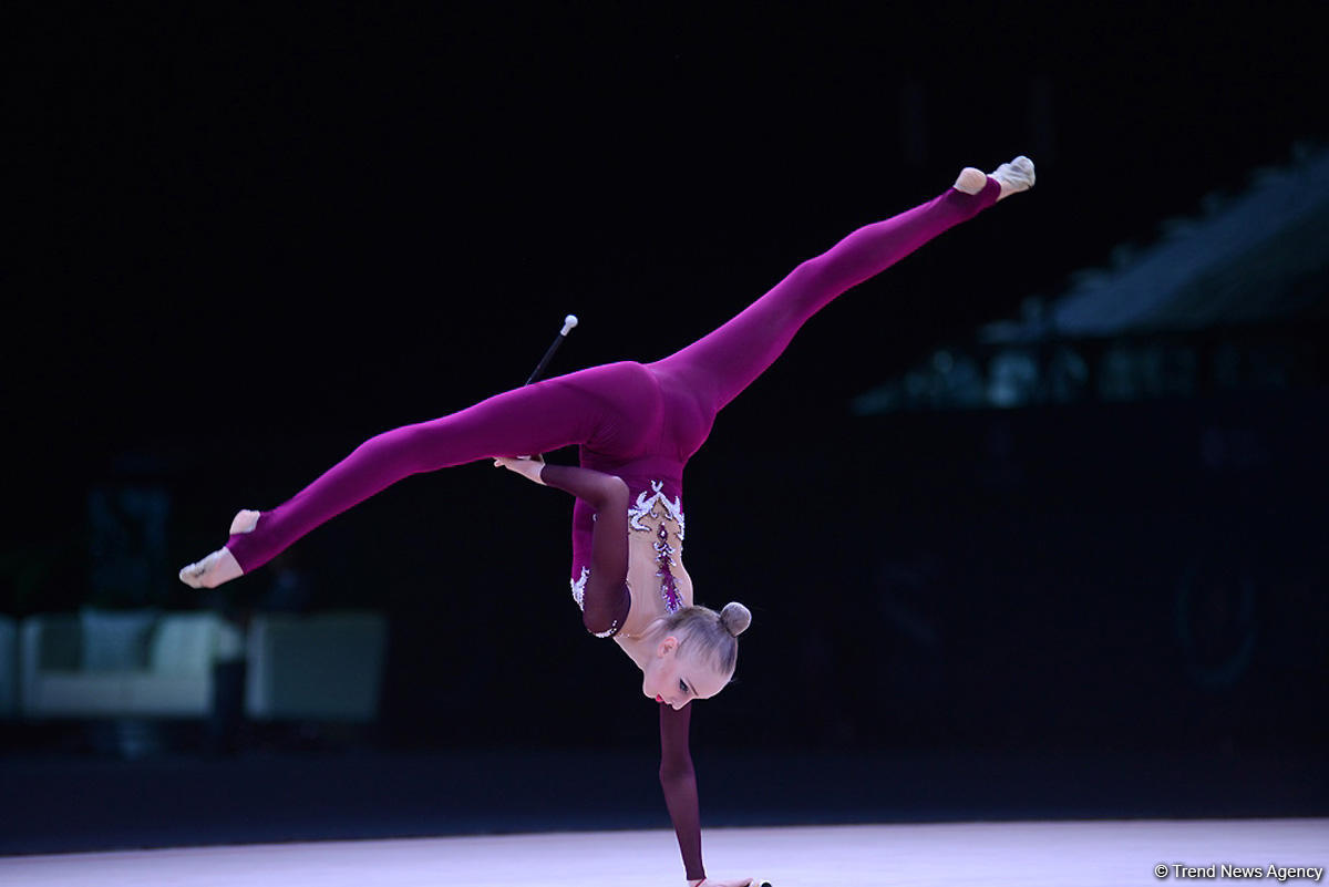 Day 2 of FIG Rhythmic Gymnastics World Cup kicks off in Baku (PHOTO)