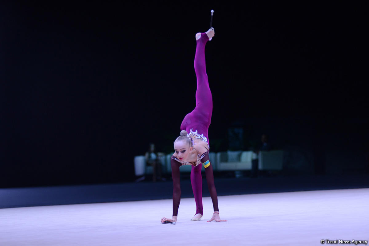 Day 2 of FIG Rhythmic Gymnastics World Cup kicks off in Baku (PHOTO)