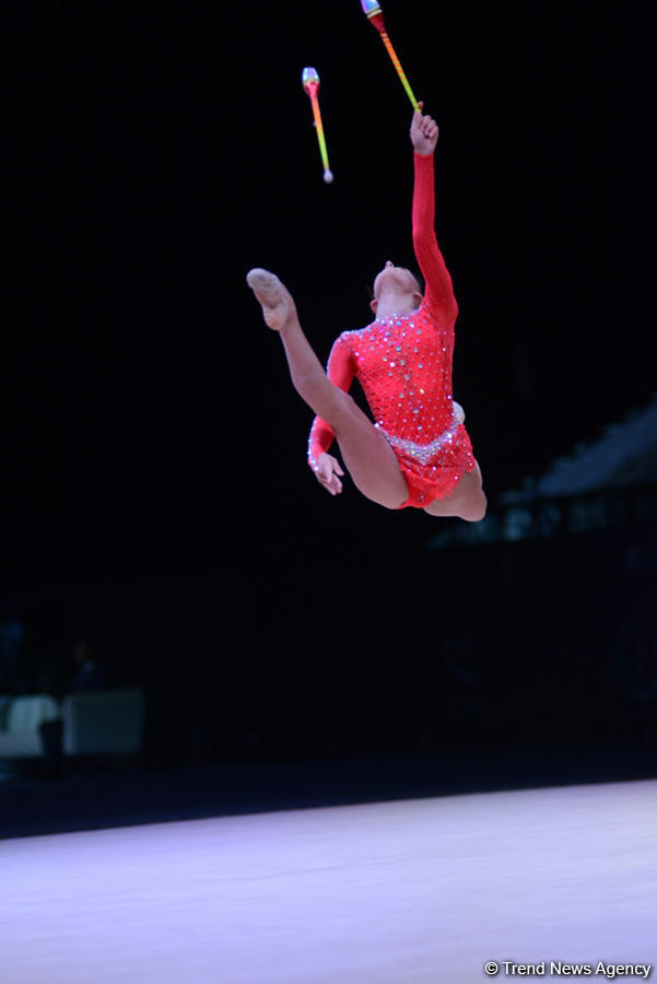 Day 2 of FIG Rhythmic Gymnastics World Cup kicks off in Baku (PHOTO)