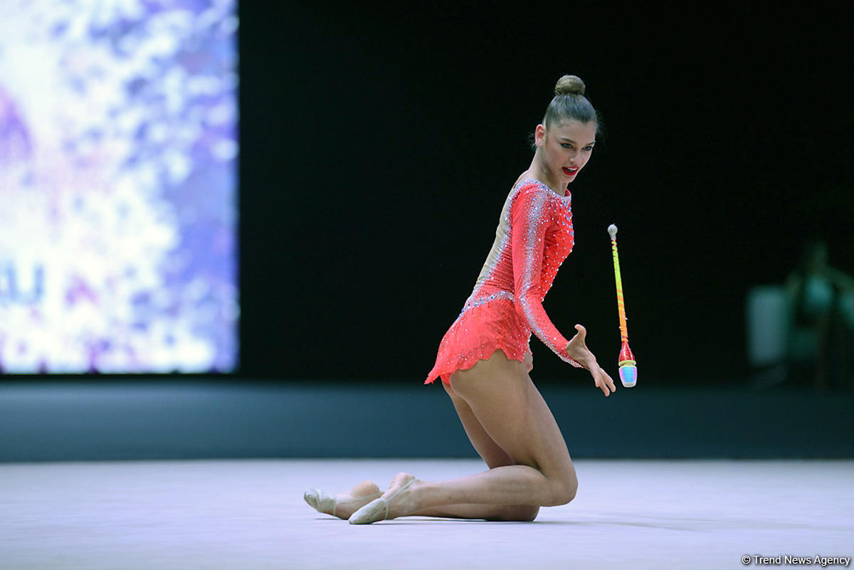 Day 2 of FIG Rhythmic Gymnastics World Cup kicks off in Baku (PHOTO)