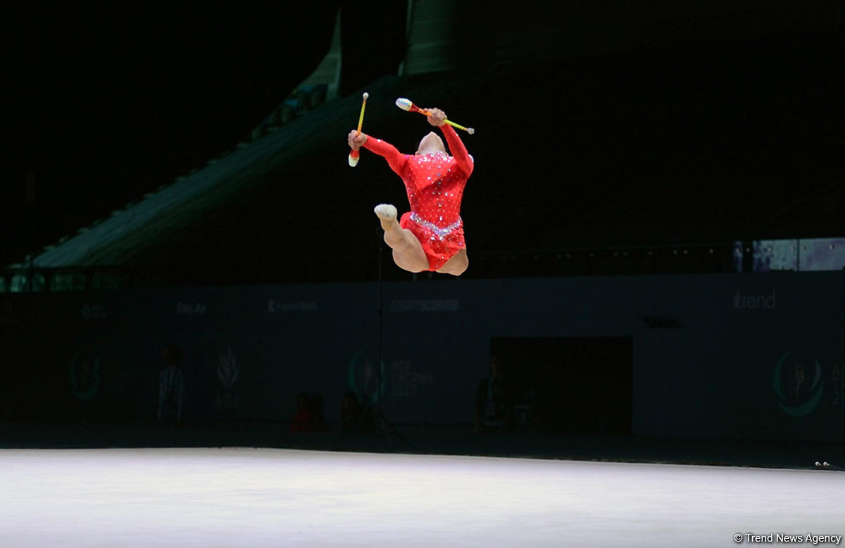 Day 2 of FIG Rhythmic Gymnastics World Cup kicks off in Baku (PHOTO)