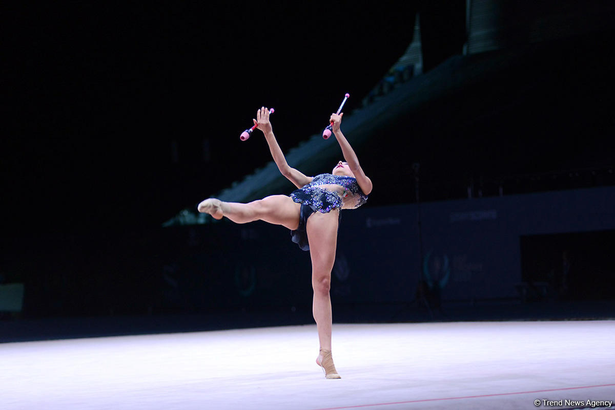 Day 2 of FIG Rhythmic Gymnastics World Cup kicks off in Baku (PHOTO)