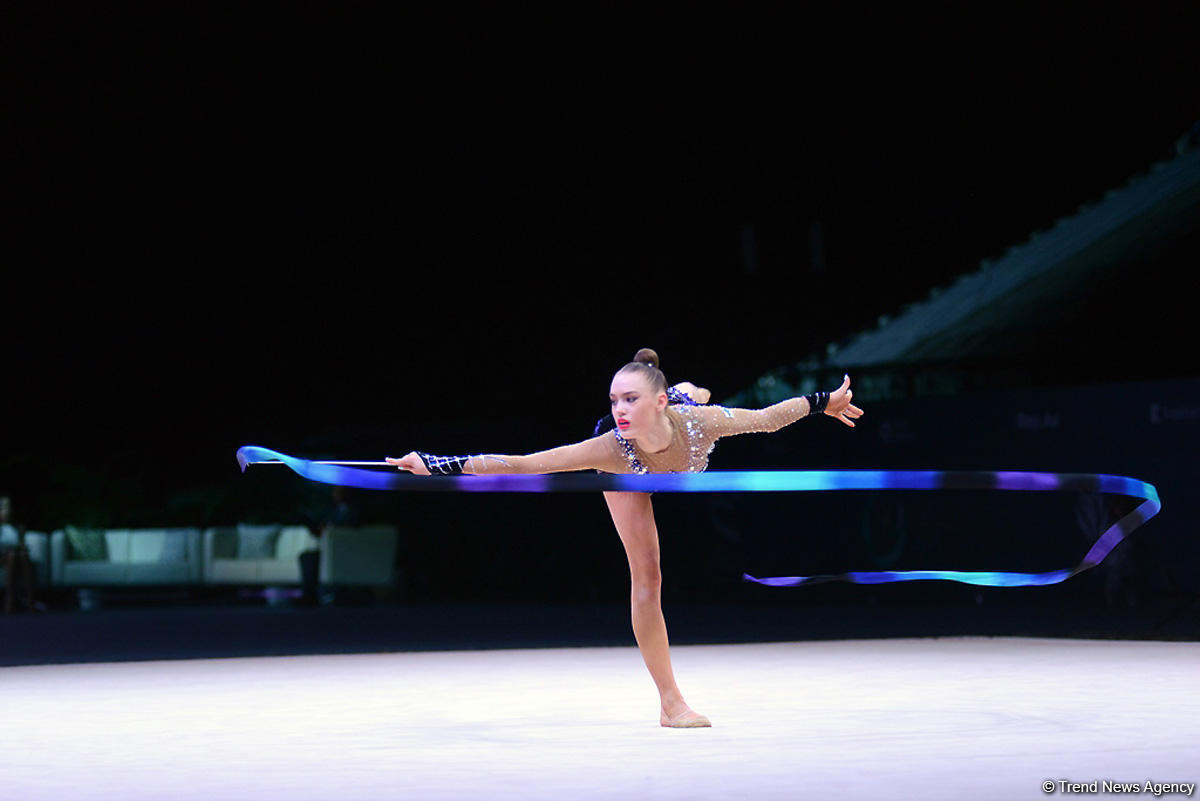 Day 2 of FIG Rhythmic Gymnastics World Cup kicks off in Baku (PHOTO)