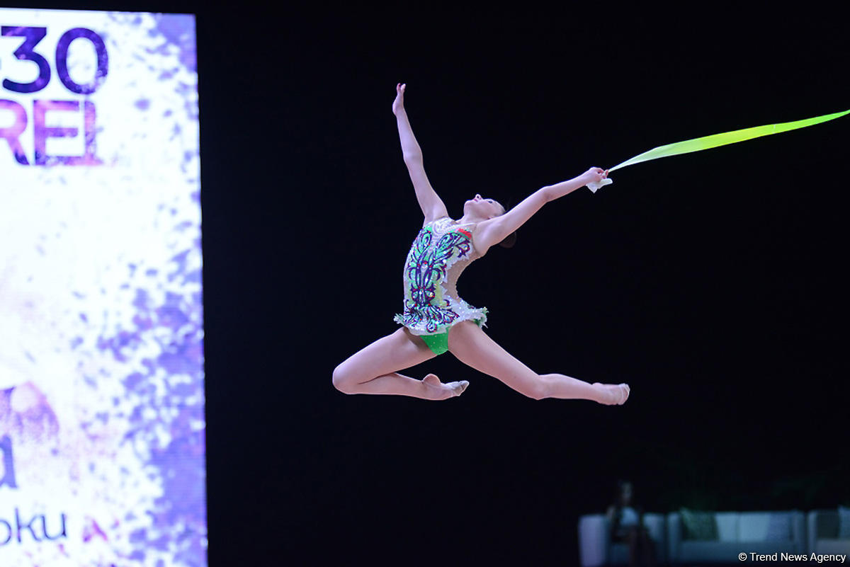 Day 2 of FIG Rhythmic Gymnastics World Cup kicks off in Baku (PHOTO)