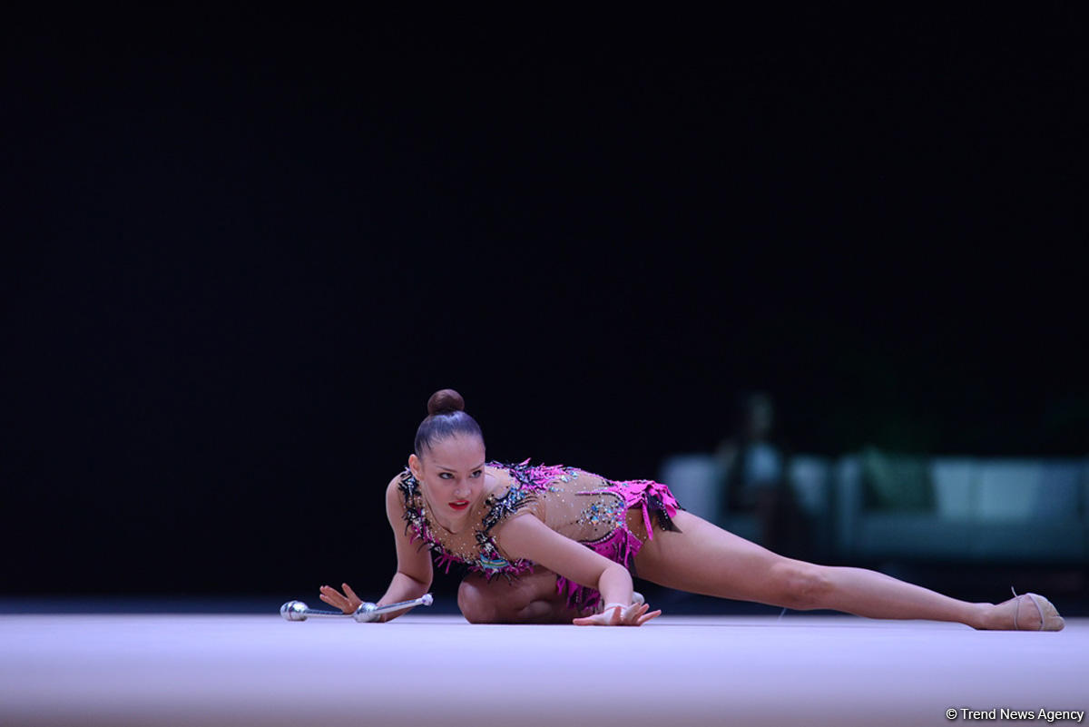 Day 2 of FIG Rhythmic Gymnastics World Cup kicks off in Baku (PHOTO)