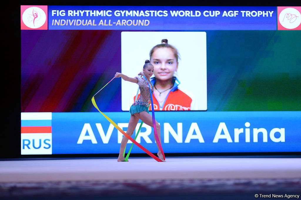Russian gymnast wins gold at FIG World Cup in Baku (PHOTO)