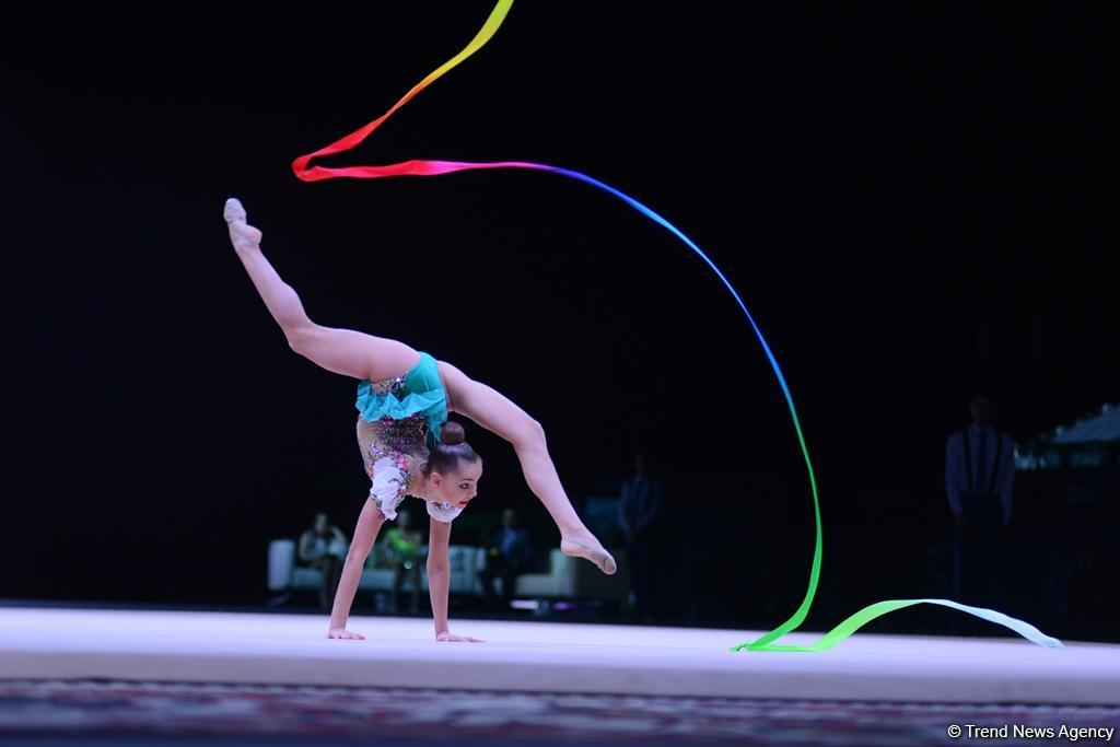 Russian gymnast wins gold at FIG World Cup in Baku (PHOTO)