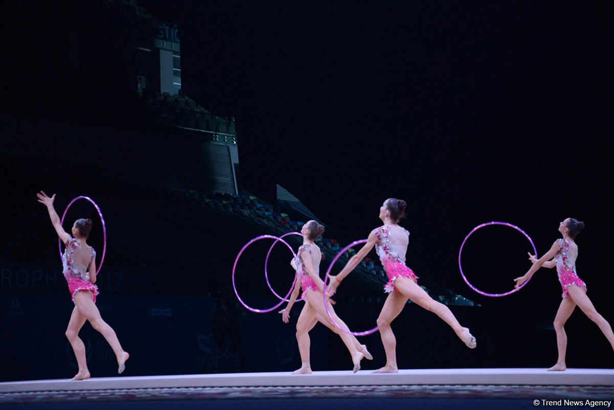 Italy gymnasts win gold in group exercises at FIG World Cup in Baku