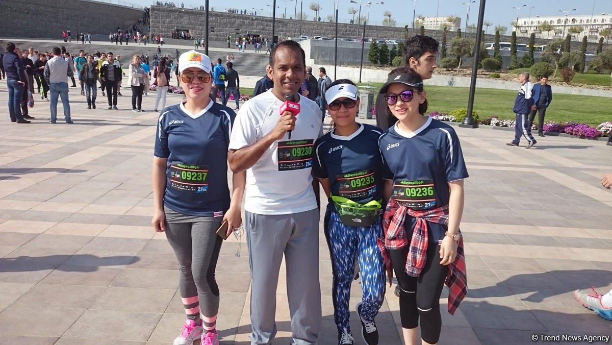 Sri Lankan runner talks Baku Marathon-2017