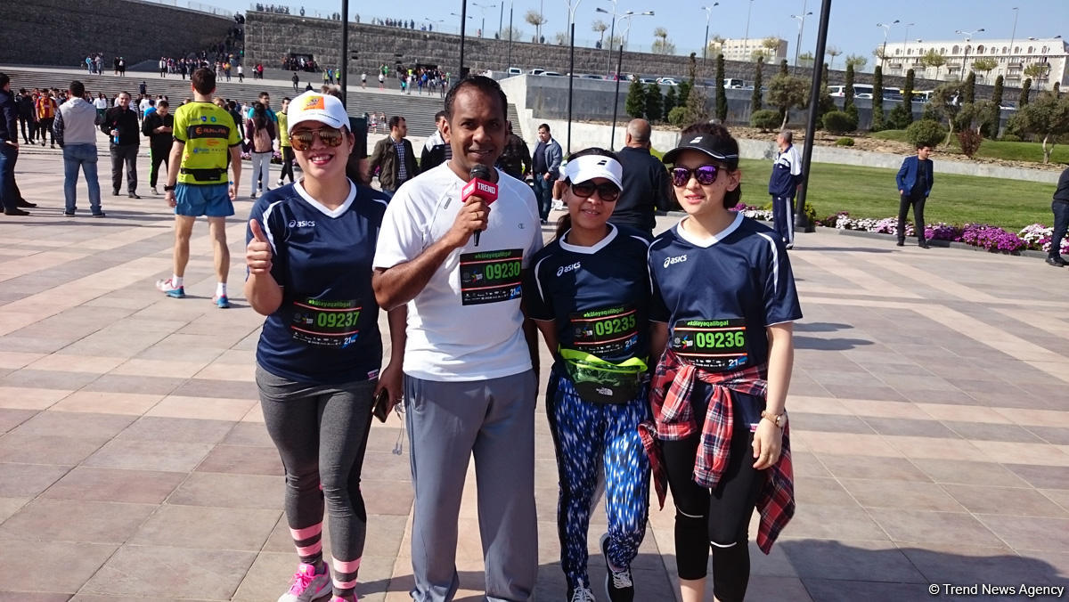 Sri Lankan runner talks Baku Marathon-2017
