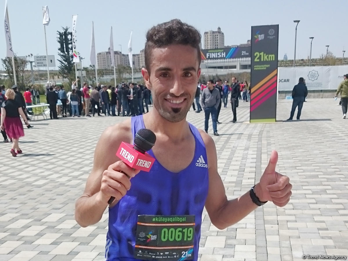 Baku marathon winner: competition was remarkable