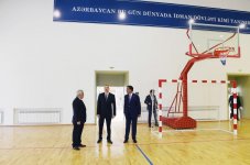 Ilham Aliyev inaugurates Baku Higher Oil School campus (PHOTO)