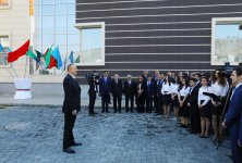 Ilham Aliyev inaugurates Baku Higher Oil School campus (PHOTO)