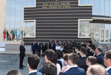 Ilham Aliyev inaugurates Baku Higher Oil School campus (PHOTO)