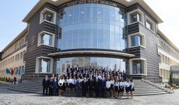 Ilham Aliyev inaugurates Baku Higher Oil School campus (PHOTO)