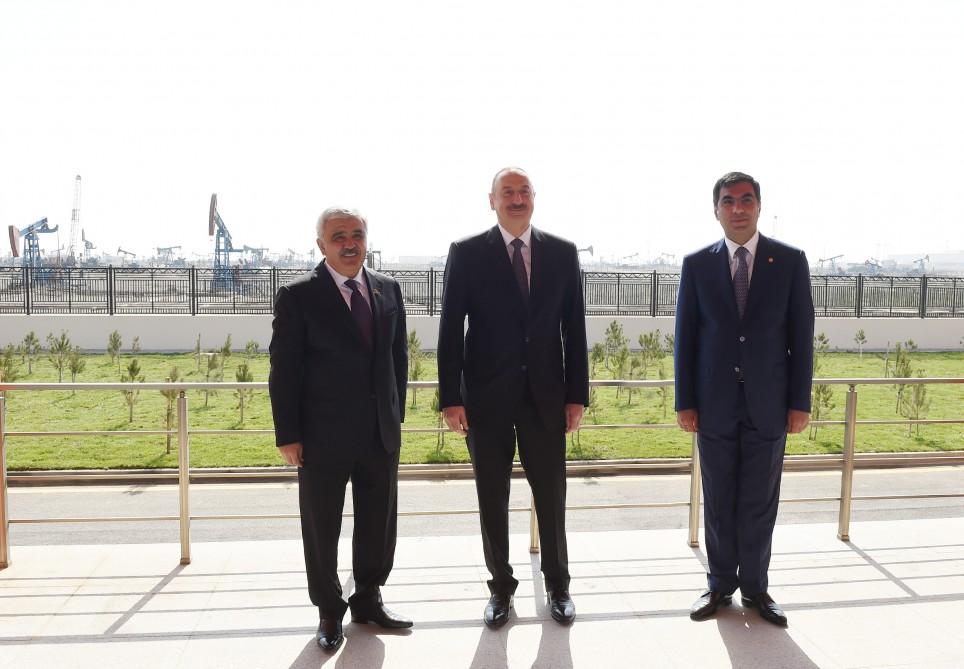 Ilham Aliyev inaugurates Baku Higher Oil School campus (PHOTO)
