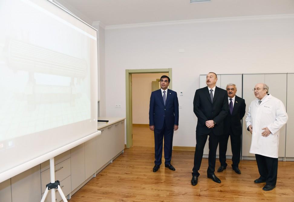 Ilham Aliyev inaugurates Baku Higher Oil School campus (PHOTO)