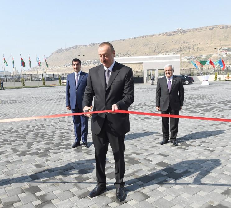 Ilham Aliyev inaugurates Baku Higher Oil School campus (PHOTO)