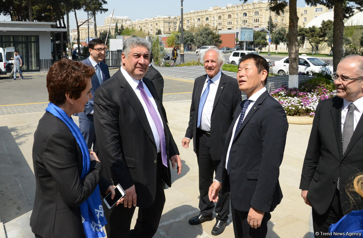 FIG President receives honorary doctorate from Azerbaijani university (PHOTO)