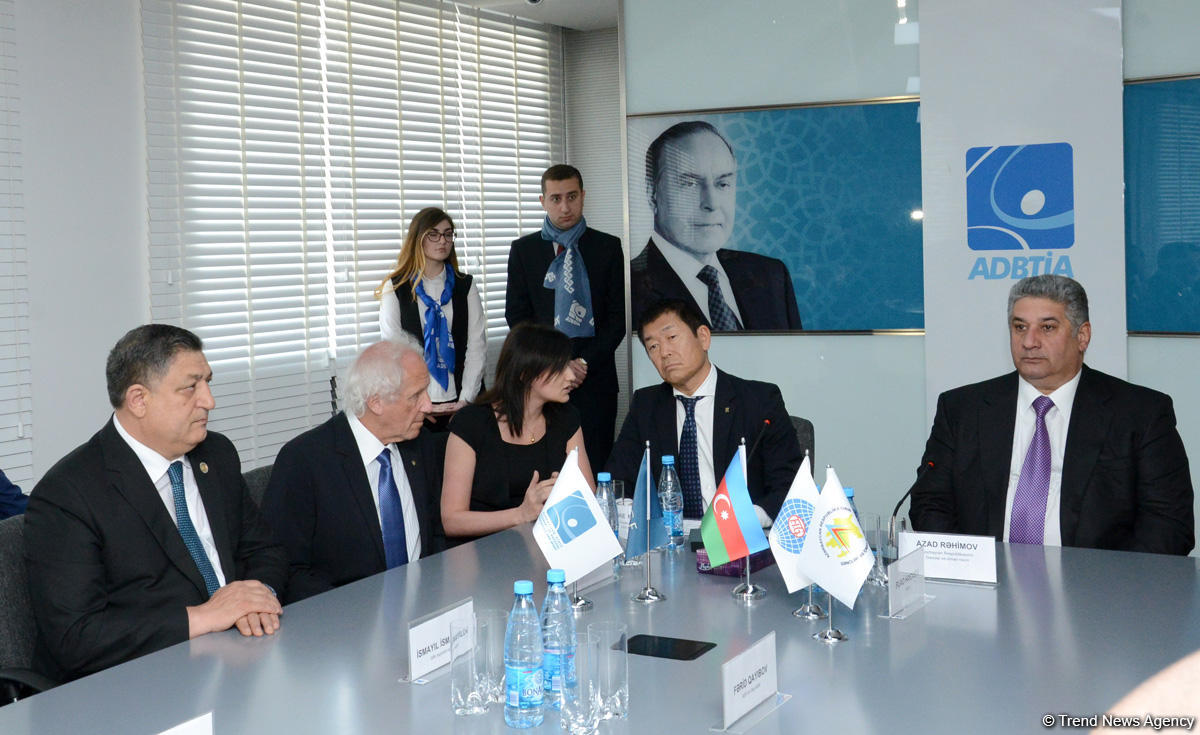 FIG President receives honorary doctorate from Azerbaijani university (PHOTO)