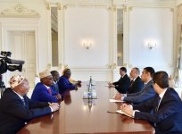 Ilham Aliyev meets delegation led by Djibouti’s National Assembly president (PHOTO)