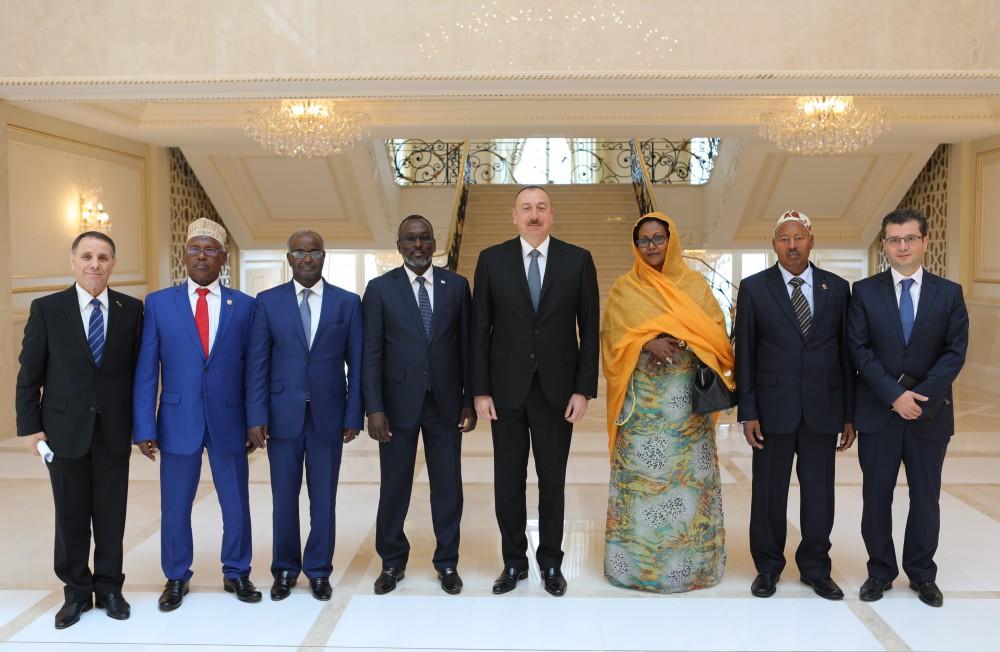 Ilham Aliyev meets delegation led by Djibouti’s National Assembly president (PHOTO)