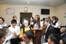 Leyla Aliyeva visits schools for physically disabled children in Baku (PHOTO)