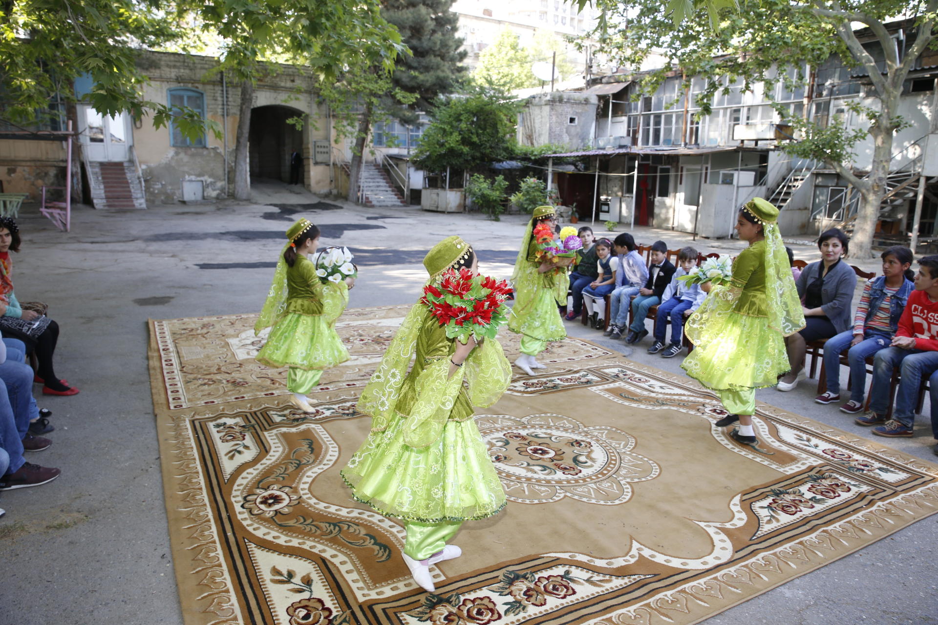 Leyla Aliyeva visits schools for physically disabled children in Baku (PHOTO)