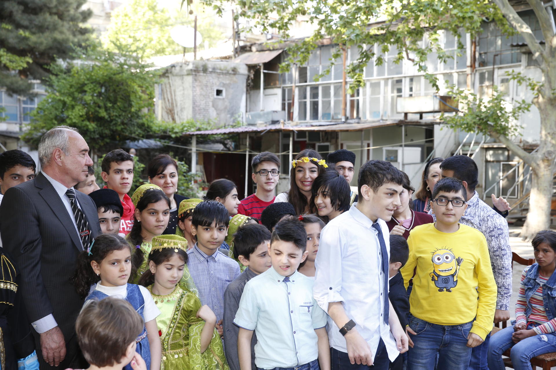 Leyla Aliyeva visits schools for physically disabled children in Baku (PHOTO)