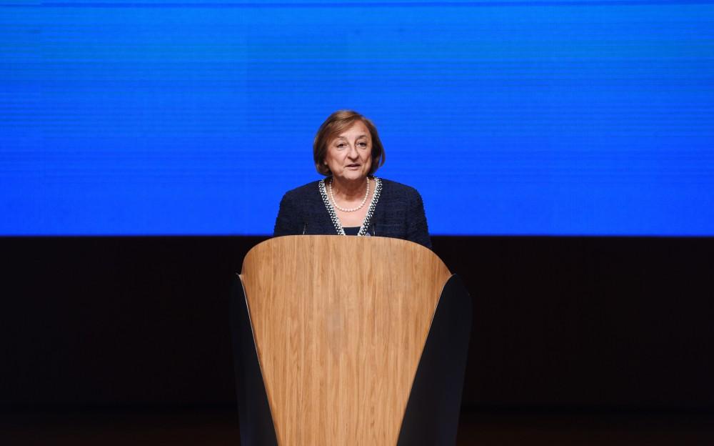 Azerbaijani president, first lady attending 4th World Forum on Intercultural Dialogue (PHOTO)