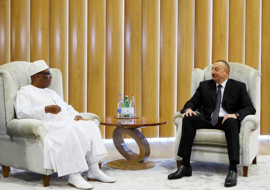 Ilham Aliyev hails good opportunity to develop relations with Mali (PHOTO)